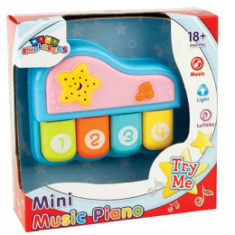 Mini Explorers Mini Music Piano - Colors Vary