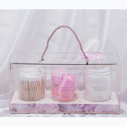 Celavi Lilac Living Essentials 3pc Cosmetic Set