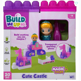 Build Me Up 20 pc Block Set - Cute Castle