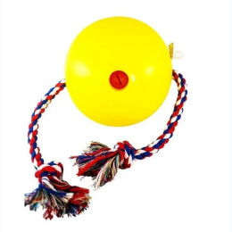 Tuggo Mini (7 Inch) Water Weighted Exercise Dog Toy With Rope - Colors Vary
