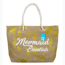 Beige Rope Tote Bag - Mermaid Essentials