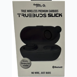 TrueBuds Slick Premium Wireless Earbuds in Black
