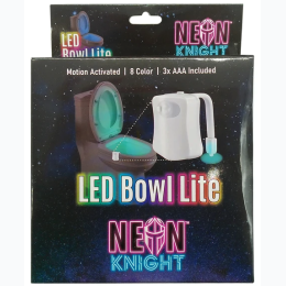 Neon Knight Motion Activated LED Toilet Bowl Light