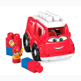 Mattel Lil Vehicles - Freddy Fire Truck 6 Piece Play Set