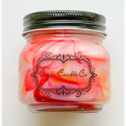 Coyer Candle 8 oz. Masons - Summer Scent - Cherry Lemonade Stand