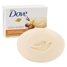Dove Shea Butter w/ Vanilla Scent Soap - 3.75oz - 8pk