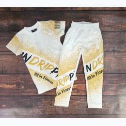Boy's Drippin Jogger Set - 2 Color Options