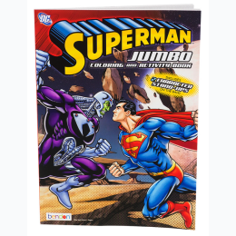 80 Page Superman Coloring and Activity Book