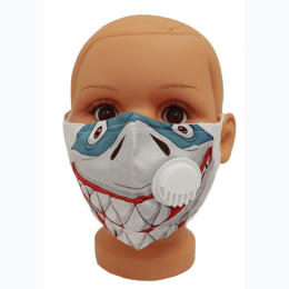 Kid's Shark Face Mask With Breathing Valve