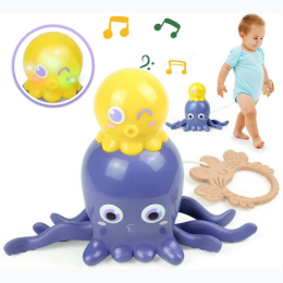 Kidpal Octopus Baby Push and Pull Toy