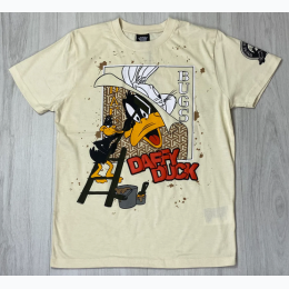 Men's Looney Tunes Daffy Duck Puff SS Tee - 2 Color Options