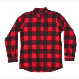 Men's Plaid Flannel Button Down Shirt - 3 Color Options