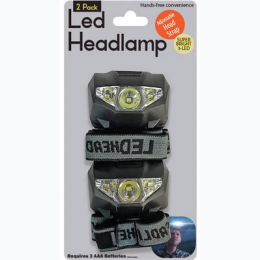 Headlamp 2 Piece Black