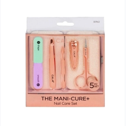 The Mani-Cure Nail Care Set in Rose Gold - 5pc