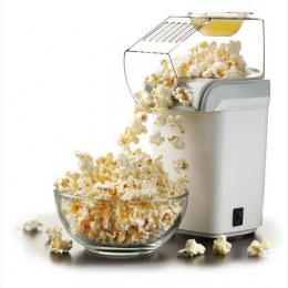 8-cup Hot Air Popcorn Maker in White