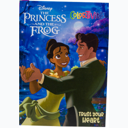 The Princess and the Frog 64pg Coloring Book - Styles Vary
