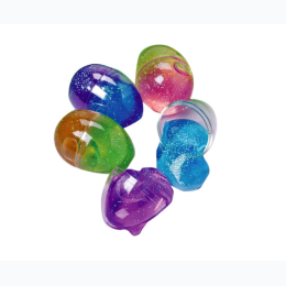 Egg Filled Glitter Putty - Colors Will Vary