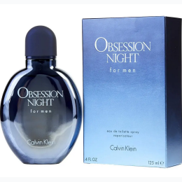Obsession Night EDT Spray By Calvin Klein for Men - 4.0 oz