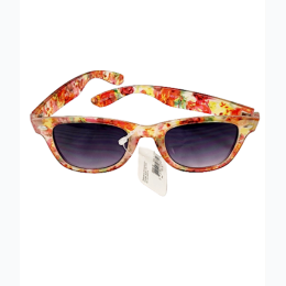 Ladies Multi Floral Rimmed UVA-UBV Protection Sunglasses