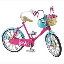 Barbie Bike Toy and Accessories Set