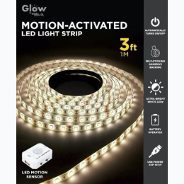 Gabba Goods 3ft Motion Activating LED Light Strip - Warm White