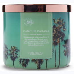 Colonial Candle Travel Collection 14.5 oz Candle - Cancun Cabana