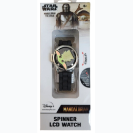 Star Wars Baby Yoda Spinner Watch with Rubber Band