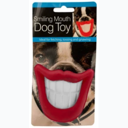 Smiling Mouth Dog Toy - 2 Color Options