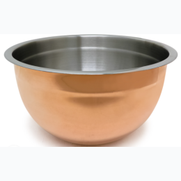 8 Quart Copper Clad Mixing Bowl