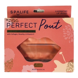 Spa Life Perfect Pout Hydrating Lip Jellies - 3 Pack