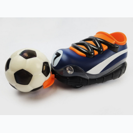 6" R/C Soccer Shoe - Kick The Ball - Colors Vary