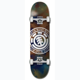 Elements Skateboard - Magma Seal - 8.00