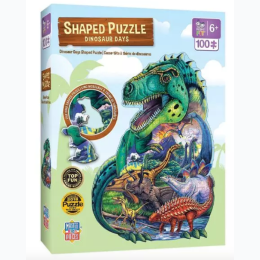 100-Piece Shaped Puzzle - Dinosaur Days