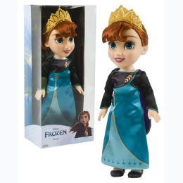 Frozen Queen Anna Doll- 15"