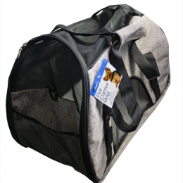 Foldable Mesh and Cloth Pet Carry Bag - Small Pet
