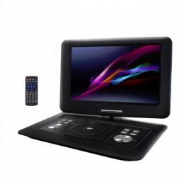 Trexonic 14.1 Inch Portable DVD Player with Swivel TFT-LCD Screen and USB,SD,AV Inputs