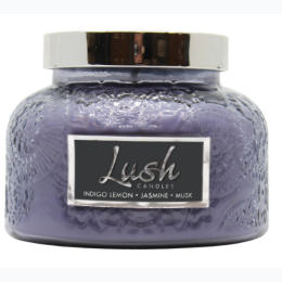 LUSH Candle -Indigo Lemon Jasmine Musk - 20 oz