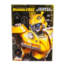80 Page Transformers Coloring and Activity Book - Styles May Vary