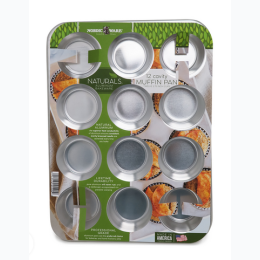 Nordic Ware Naturals 12 Cup Muffin Pan