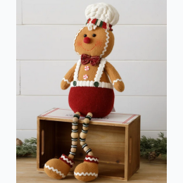 Gingerbread Man Shelf Sitter