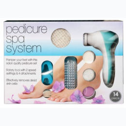 Pedicure Spa System Set with Spin Brush