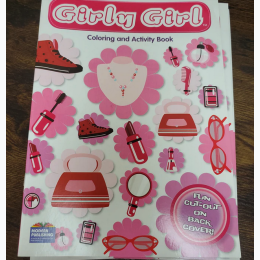 Girly Girl Coloring and Activity Book