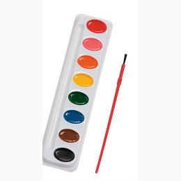 Watercolor Paint Set With Brush