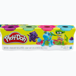 Play-Doh 4-Pack of Colors - Colors Will Vary