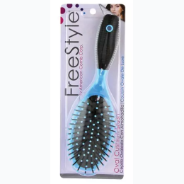 Deluxe Oval Cushion Brush - Colors Vary