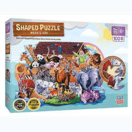 100-Piece Shaped Puzzle - Noah's Ark