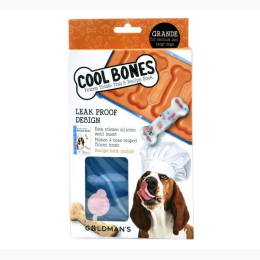 Goldman's Cool Bones Grande Frozen Treat Tray for Medium and Large Dogs