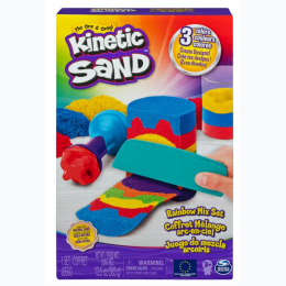 Kinetic Sand ACK 3 Colors Rainbow Mix Set