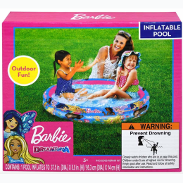 Barbie 2 Ring Inflatable Pool (9x2x8) in Box