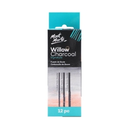 Willow Charcoal Signature Charcoal Sticks - 12pc